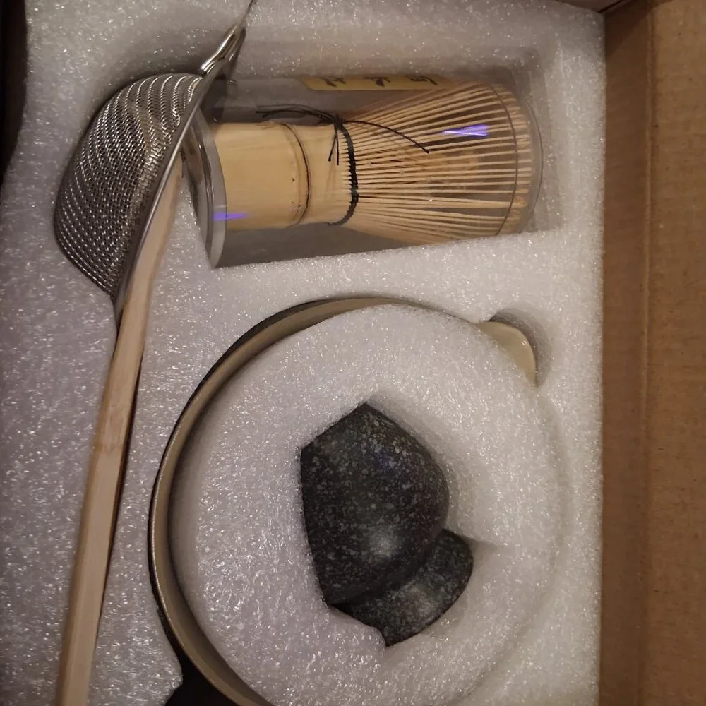 TEA Japanese Matcha Tea Ceremony Set NIB AWESOME!! LQQK-ZEE !!!